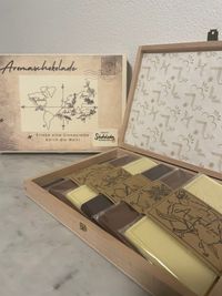 Aromaschokolade in der Pr&auml;sentbox